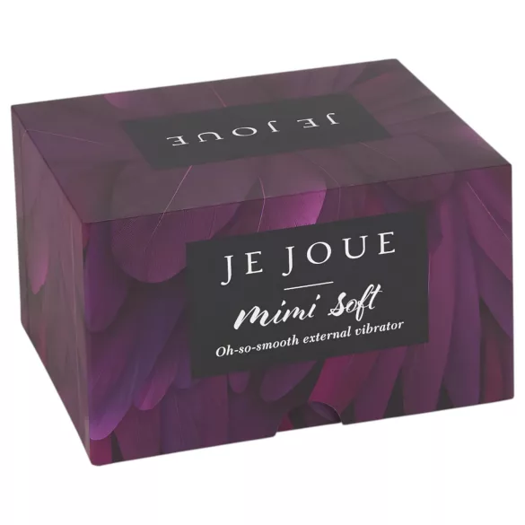 Je Joue Mimi Soft - polnljiva vodoodporna klitorialna vibracija (vijolična)