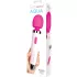Bodywand Aqua Wand - vodoodporni masažni vibrator - belo-roza