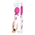 Bodywand Aqua Wand - vodoodporni masažni vibrator - belo-roza
