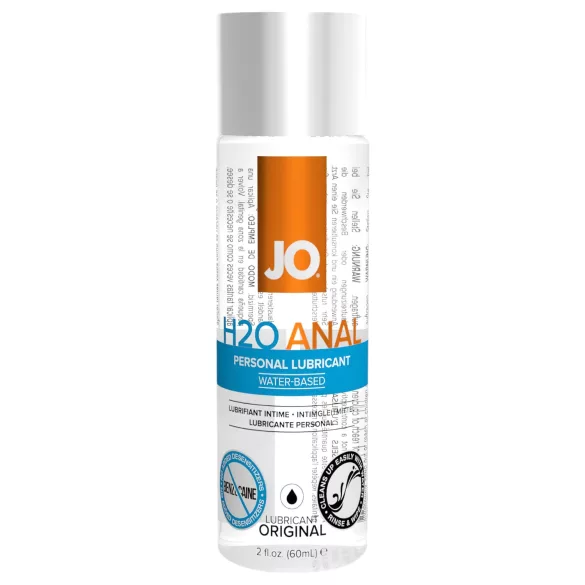 JO H2O Anal Original - analni lubrikant na vodni osnovi - 60ml