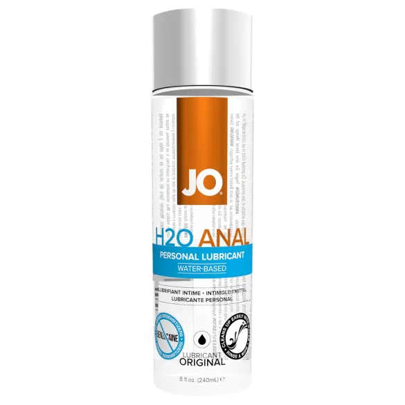 JO H2O Anal Original - analni lubrikant na vodni osnovi - 240 ml
