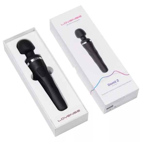 LOVENSE Domi 2 - pametni masažni vibrator (črn)