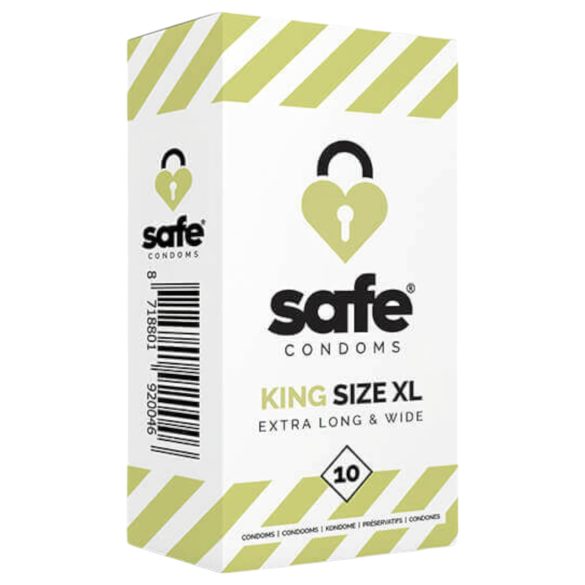 SAFE King Size XL - extra veliki kondomi (10 kos)
