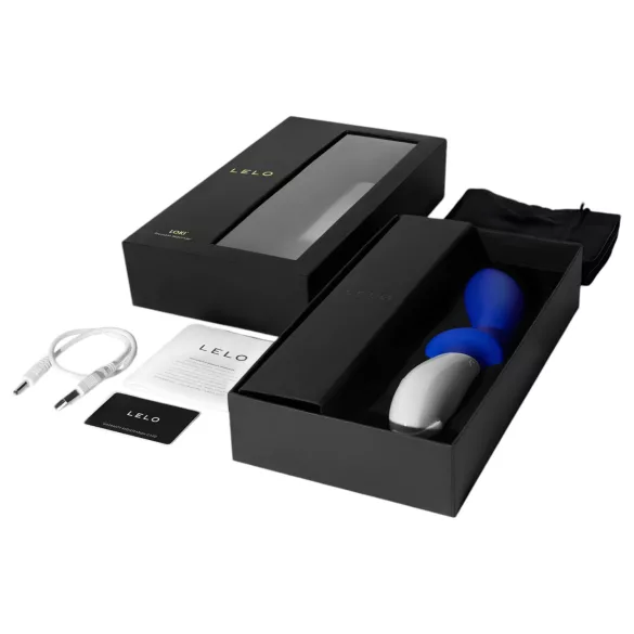 LELO Loki - vibracijski masažer prostate - vodoodporen - moder