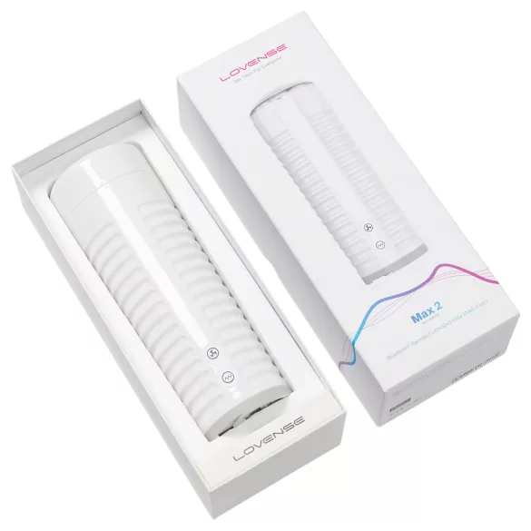 LOVENSE Max 2 - pametni masturbator (bela)