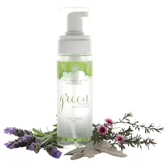 Intimate Earth Green Tee - razkuževalni in čistilni sprej (100 ml)