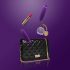 Rianne Essentials Classique Deep - silikonski vibrator za ustnice (vijoličen)