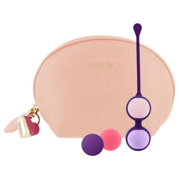 Rianne Essentials - prilagodljiv set gejšinih kroglic (nude)