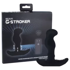   Nexus G-stroker - masažer prostate z daljinskim upravljalnikom - vibrator črn