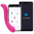 Lovense Osci 2 - vibrator za G-točko z upravljanjem prek aplikacije (roza)
