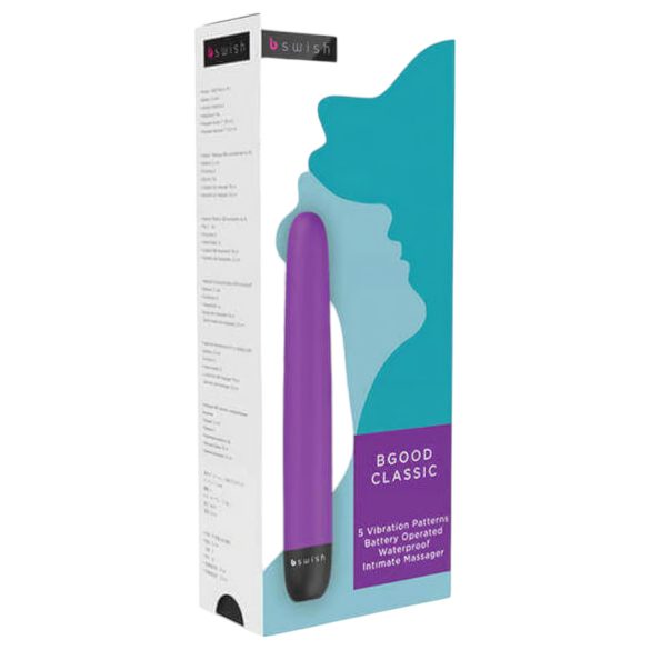 B SWISH Bgood Classic - vijolični vibrator