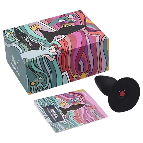 Magic Motion Equinox - aplikacijsko voden analni vibrator (črn)