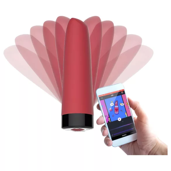 Magic Motion Awaken - aplikacijsko voden palčni vibrator (rdeč)