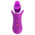 FEELZTOYS Clitella - polnilni, rotacijski oralni vibrator (vijoličen)
