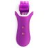 FEELZTOYS Clitella - polnilni, rotacijski oralni vibrator (vijoličen)