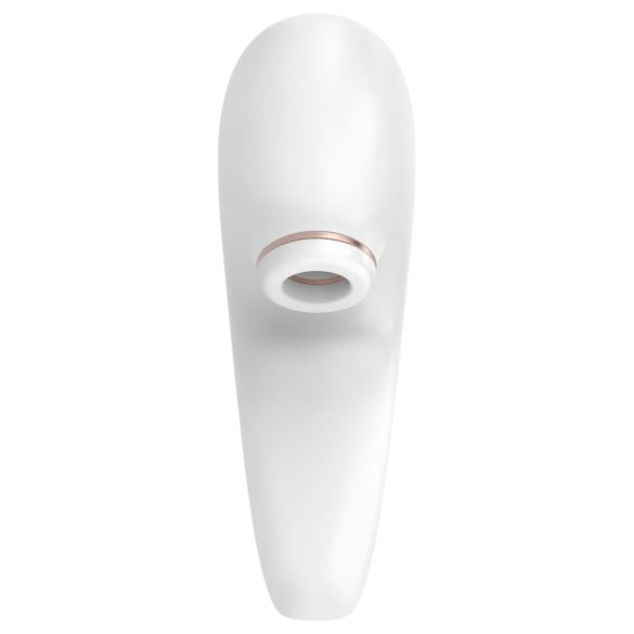 Satisfyer Pro 4 Couples - vibrator za pare z zračnimi valovi - polnilni - bel