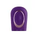 Satisfyer Double Classic - vodoodporen, polnilni parni vibrator (vijolična)