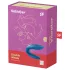 Satisfyer Double Whale - parni vibrator z 2 motorjema (moder)