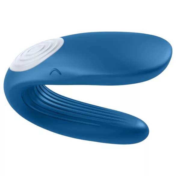 Satisfyer Double Whale - parni vibrator z 2 motorjema (moder)
