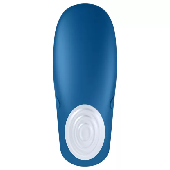 Satisfyer Double Whale - parni vibrator z 2 motorjema (moder)