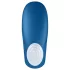 Satisfyer Double Whale - parni vibrator z 2 motorjema (moder)