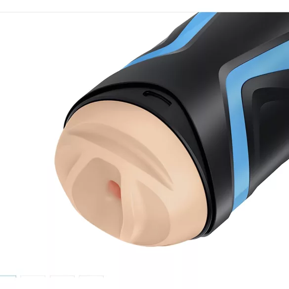 Satisfyer Men One - masturbator s sesanjem - modro-črn