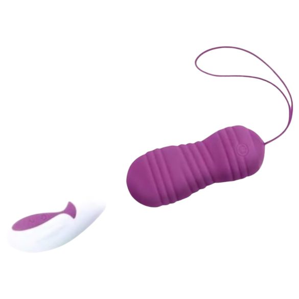 FEELZTOYS Foxy - vodoodporno vibracijsko jajce (vijolično)