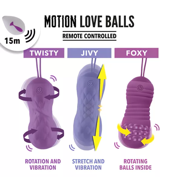 FeelzToys - vibracijsko jajce - vodoodporno - vijolično