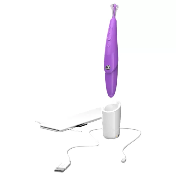 Zumio Soft - polnilni vibrator za klitoris - vijoličen