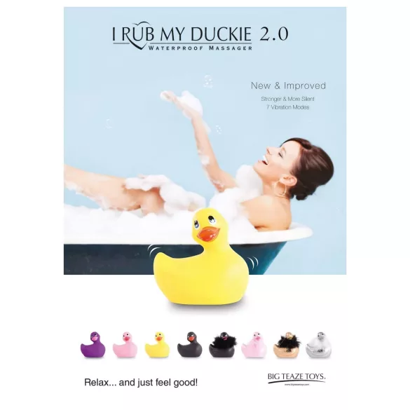 My Duckie 2.0 - klitorisni vibrator - vodoodporen - roza