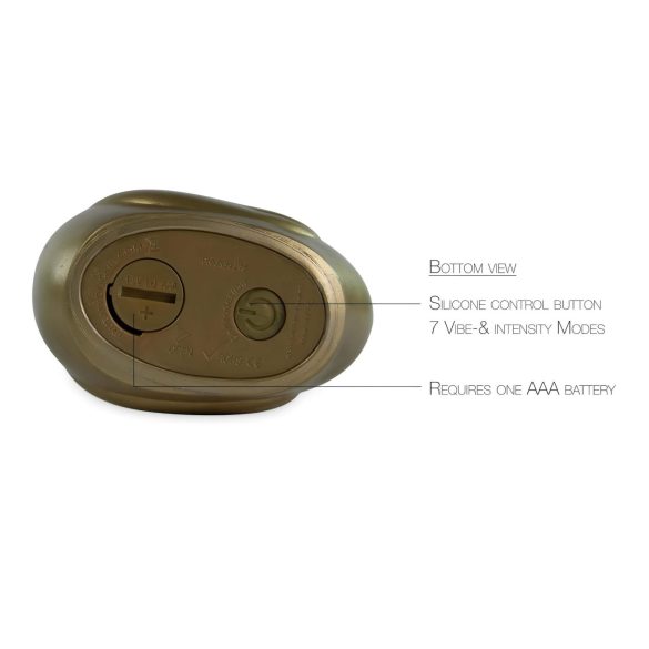 My Duckie Paris 2.0 - klitoralni vibrator (zlata)