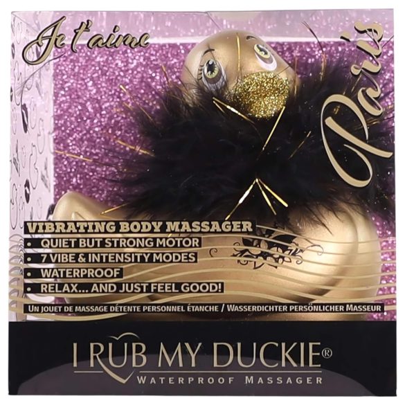 My Duckie Paris 2.0 - klitoralni vibrator (zlata)