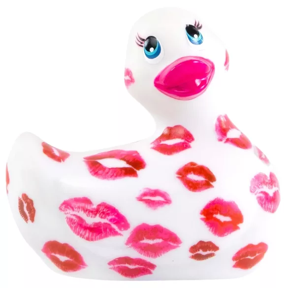 My Duckie Romance 2.0 - vodoodporen vibrator za klitoris (belo-rožnat)