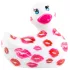 My Duckie Romance 2.0 - vodoodporen vibrator za klitoris (belo-rožnat)