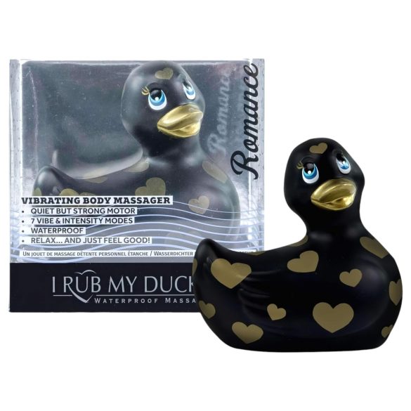 My Duckie Romance 2.0 - vibrator za klitoris - črna zlata