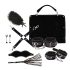 RS Soiree Kinky Me Softly - BDSM vezalni set - črna (7-delni)