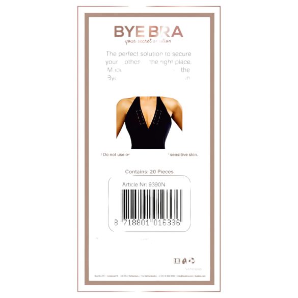 Bye Bra - dvostranski trak za oblačila (20 kos)