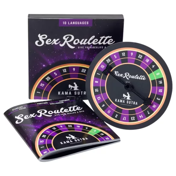 Sex Roulette Kama Sutra - erotična družabna igra (v 10 jezikih)