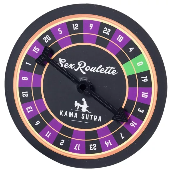 Sex Roulette Kama Sutra - erotična družabna igra (v 10 jezikih)