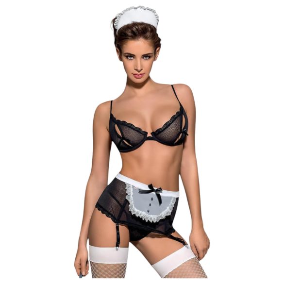 Obsessive Maidme - komplet sobarice (6 delni) - L/XL