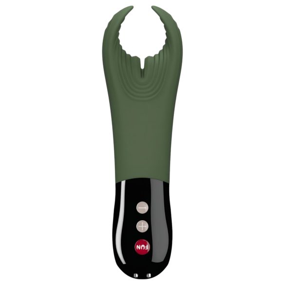 Fun Factory Manta - vibrator za moške (zelena-črna)