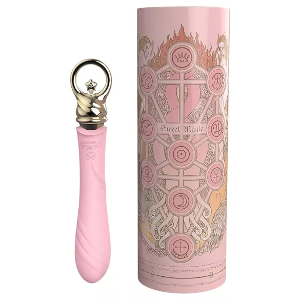 ZALO Courage Heating - vibrator za G-točko - ogrevanje - polnjenje - roza