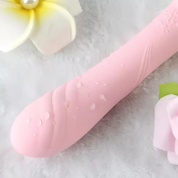 ZALO Courage Heating - vibrator za G-točko - ogrevanje - polnjenje - roza