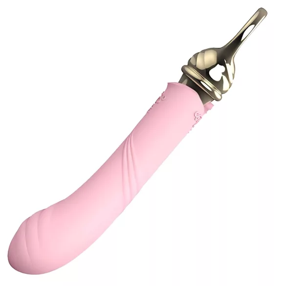 ZALO Courage Heating - vibrator za G-točko - ogrevanje - polnjenje - roza