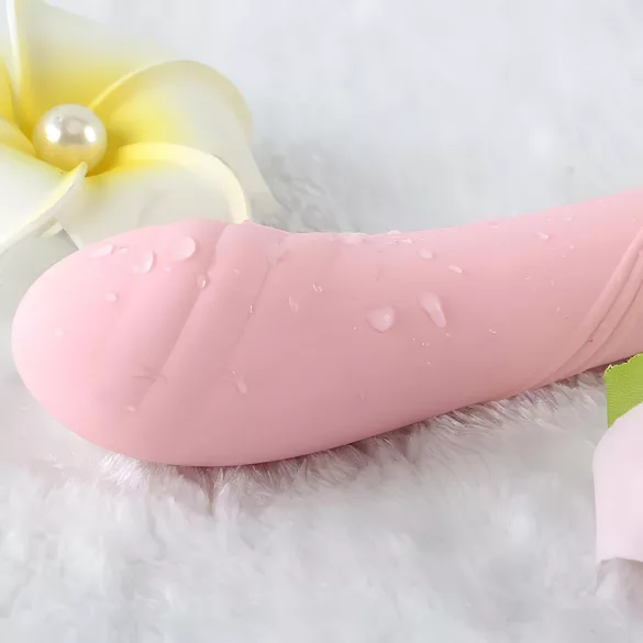 ZALO Courage Heating - vibrator za G-točko - ogrevanje - polnjenje - roza
