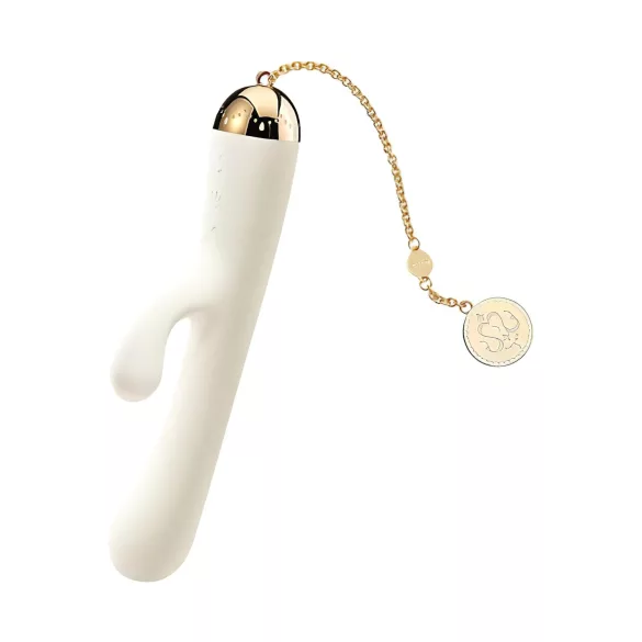 ZALO Ichigo Rabbit - luksuzni vibrator z upravljanjem preko aplikacije (bel)