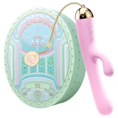   ZALO Ichigo Rabbit - razkošni vibrator z upravljanjem prek aplikacije (vijoličen)