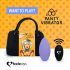 FEELZTOYS Hlačke - brezžični klitoralni vibrator z akumulatorjem (vijoličen)