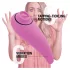 FEELZTOYS - vibrator za klitoris 2v1 - akumulatorski, roza