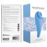 FEELZTOYS Femmegasm - polnilni 2v1 vibrator za klitoris (modra)